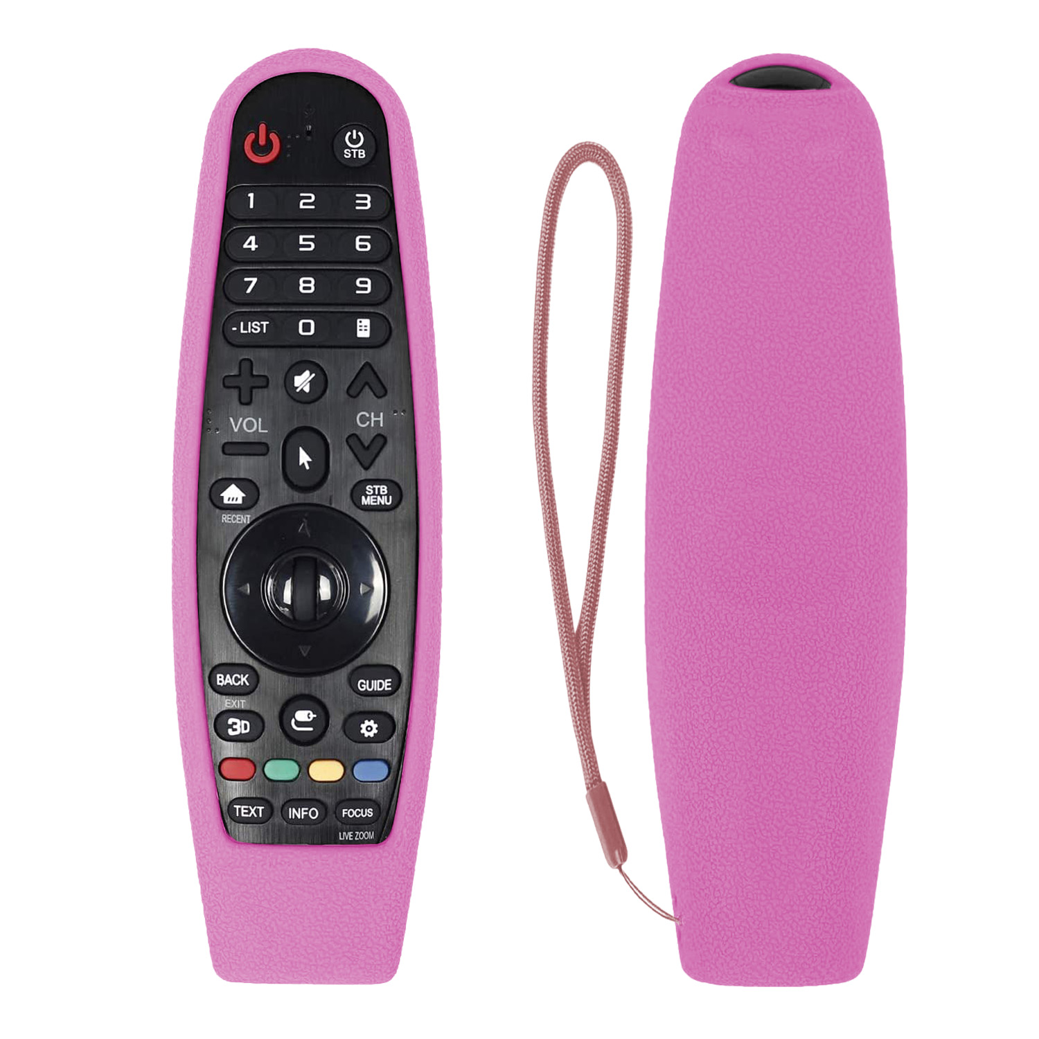 Comprar Funda protectora de silicona suave para mando a distancia,  Compatible con LG Smart TV AN-MR650A600 20GA 19BA