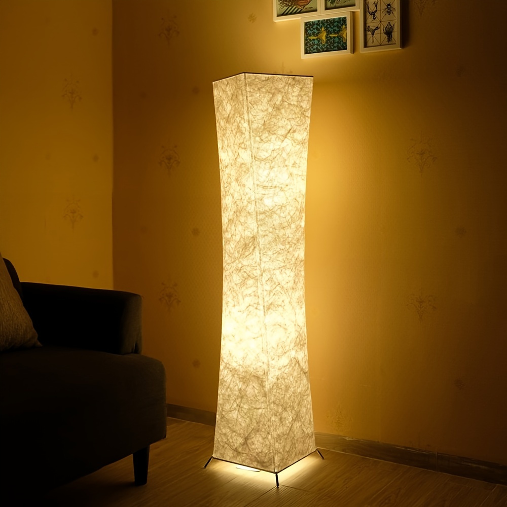 1pc Soft Light Floor Lamp 52 Simple Design Morden Slim Warm Light 3000k ...