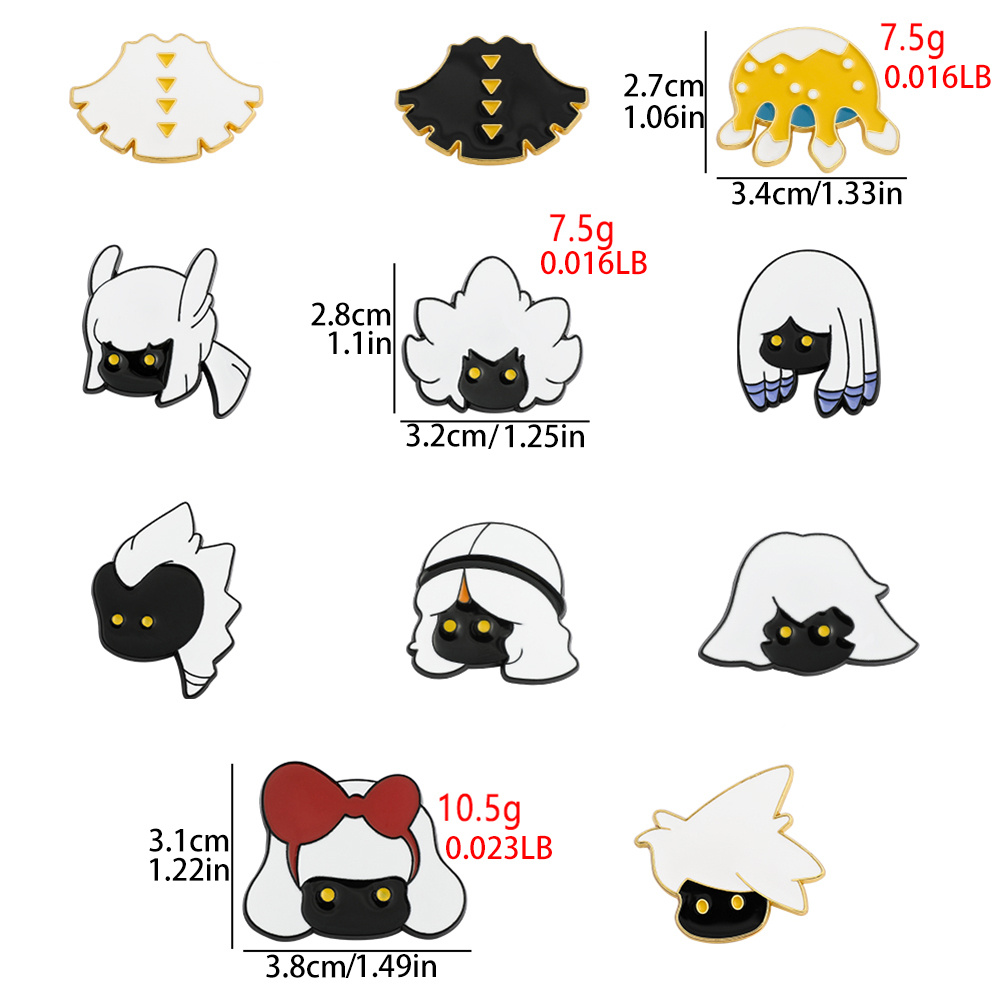 Ferraycle 20 Pcs Cute Enamel Brooch Pins Enamel Pin Kawaii Backpack Brooch For Women Men DIY Badges Clothing Jacket Bag Presents