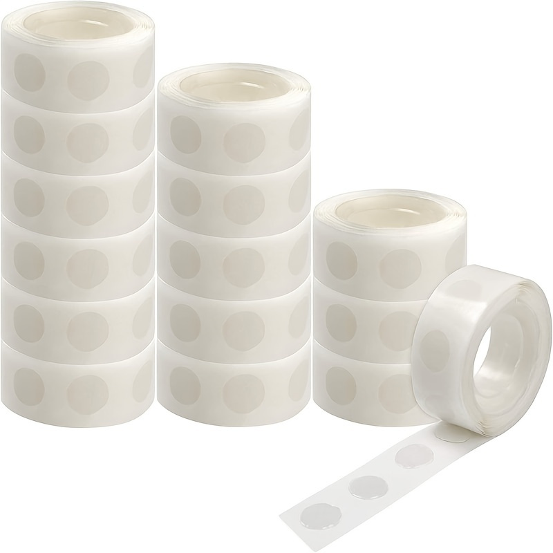 

100 Double-sided Transparent Glue Dots - Perfect For Weddings & Parties!