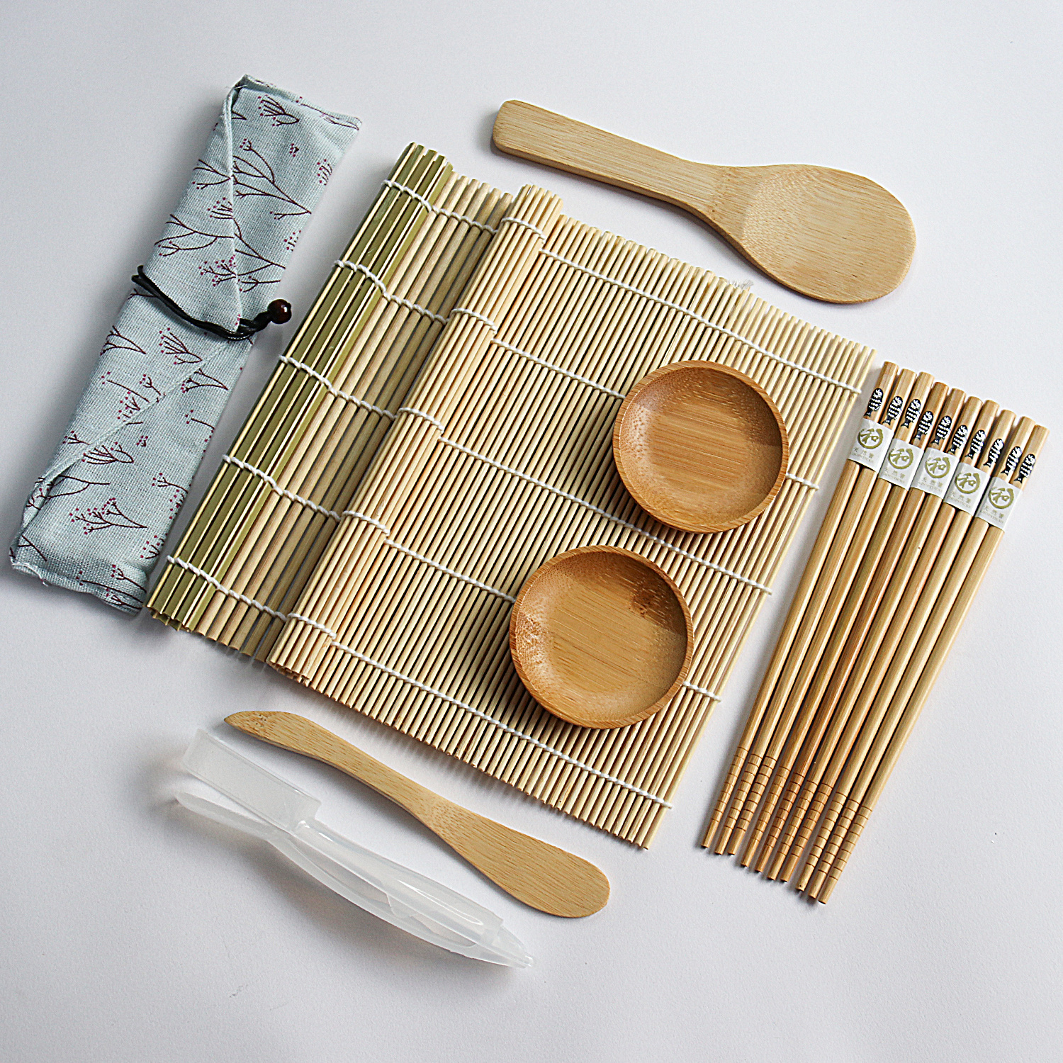 Bamboo Sushi Rolling Mat Sushi Making Kit Natural Bamboo - Temu United Arab  Emirates