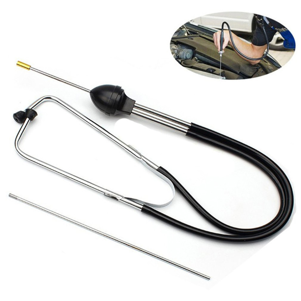 Auto Cylinder Stethoscope Mechanics Stethoscope Car Engine Block Diagnostic  Automotive Hearing Tool Free Shipping
