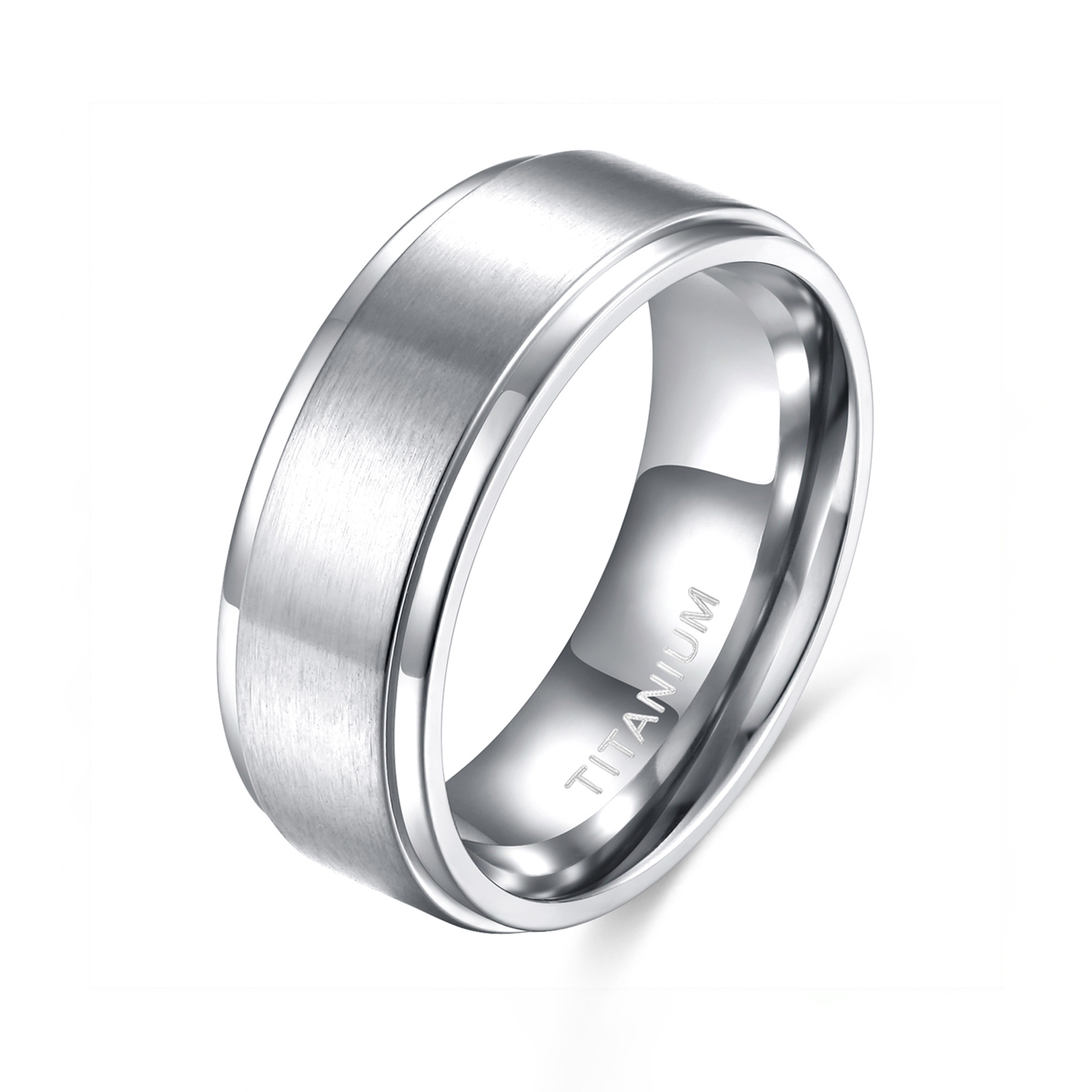 Personalized Customizable Titanium Ring