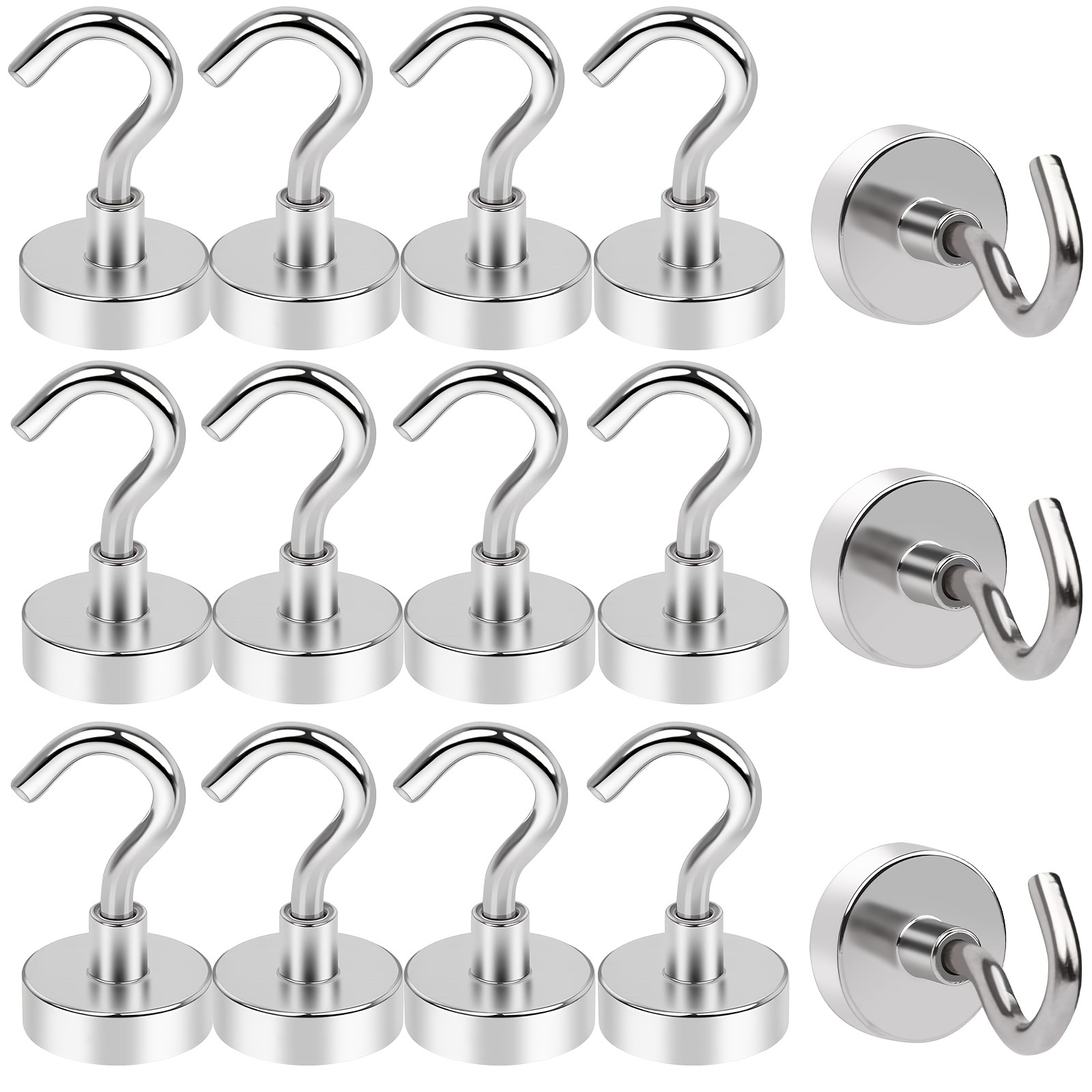 Magnetic Hooks 25 Lbs 100 Lbs Heavy Duty Strong Magnets With - Temu Mexico