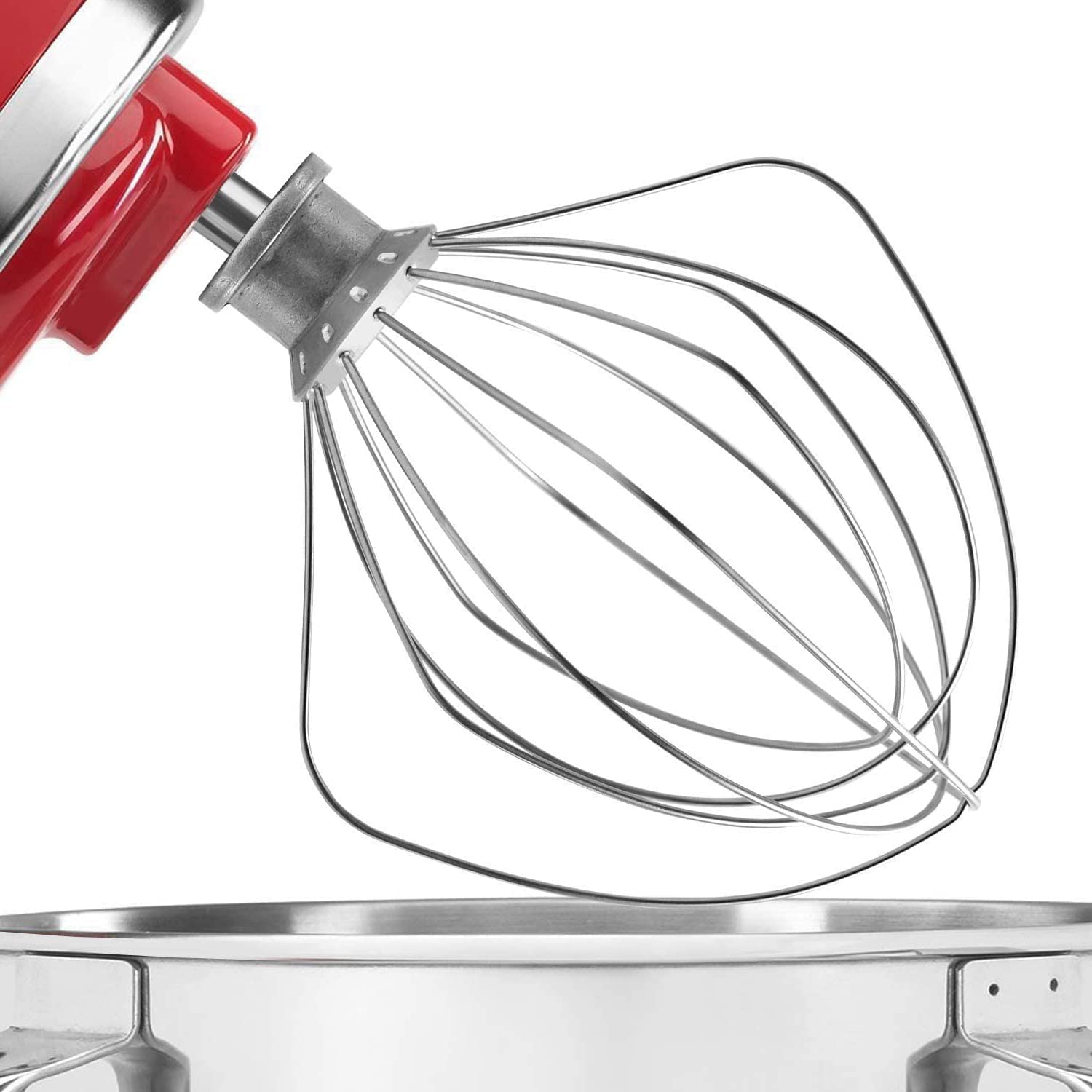 6 Wire Whisk Whip Beater 4.5Qt Mixer Attachment Stainless Steel