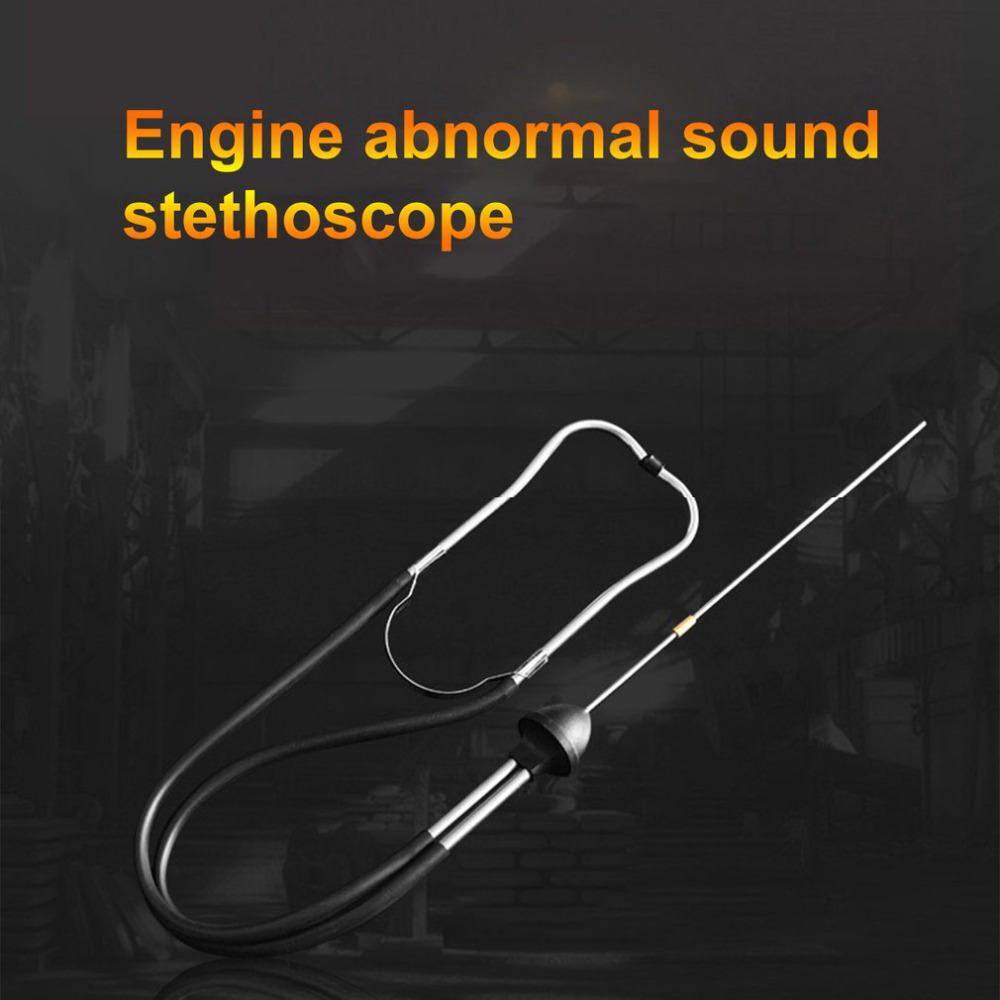 Estetoscopio de Cilindro de Motor de Coche Probador de Motor de Mecánica  Automática Herramienta Auditiva Estetoscopio Mecánico de Motor Stethoskop  ANGGREK Otros