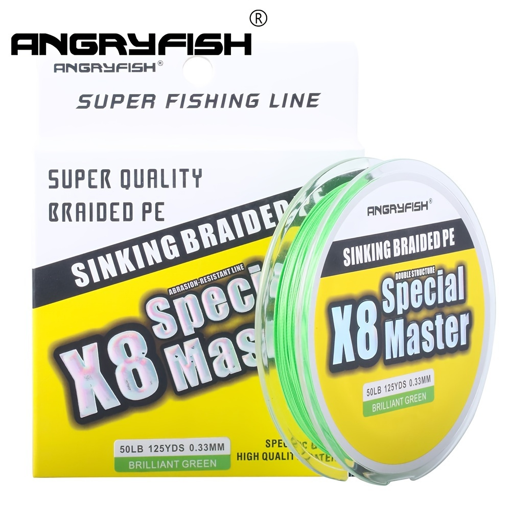 100m/328ft Strong Braided Fishing Line, Anti-Abrasion PE Fishing Main Line  For Long Casting, 6-100LB/2.72-45.36KG Loading-Bearing