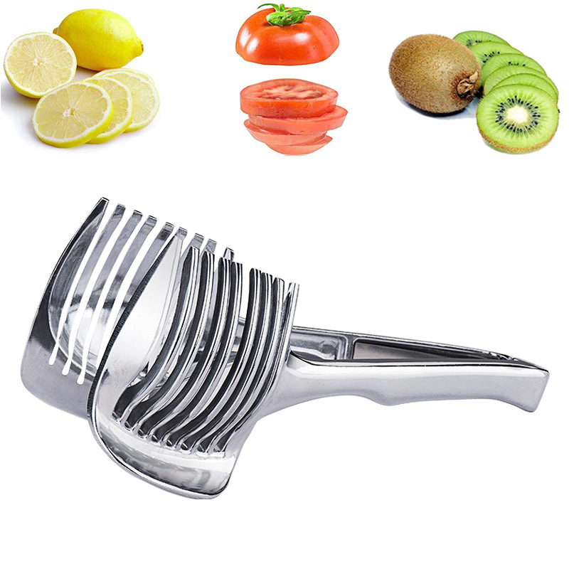 1 pc Best Utensils Tomato Slicer Lemon Cutter Fruits & Vegetable Tools  Kitchen Cutting Aid Gadgets Tool