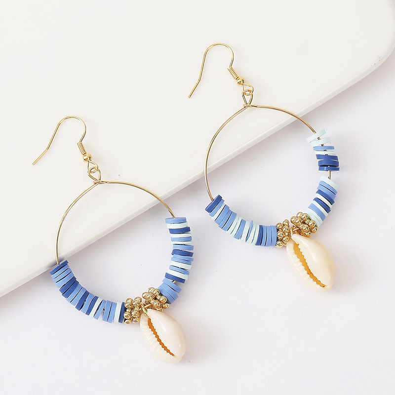 Clay Bead Hoop Earrings – Hooked for Life