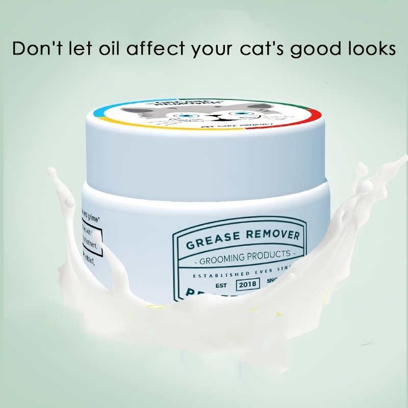 Cat De Greaser Degreaser Cream For Cat Oil And Stain Remover For Pets