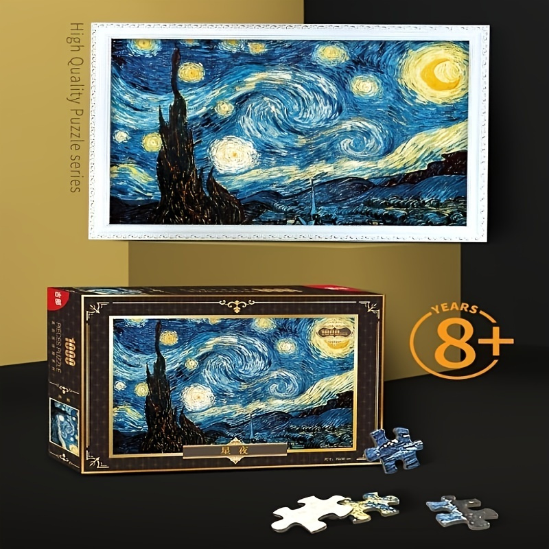 Starry Night Van Gogh Puzzles - Temu Australia