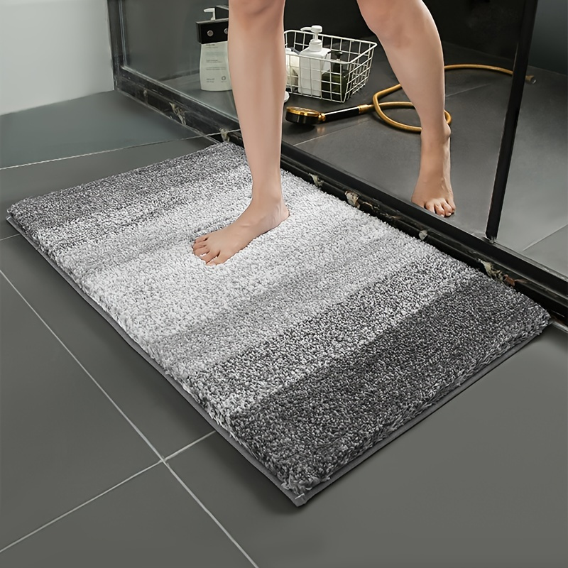 Ebern Designs Extra Soft And Absorbent Shaggy Bathroom Mat Rugs, Machine  Washable, Non-Slip Plush Carpet Or Tub, Shower, And Bath Room_Brown -  ShopStyle