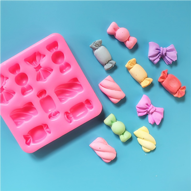 1pc 50 Grid Gummy Bear Mold Trays with Dropper, Fun Making Gummy Bears with  Non Stick Silicone Candy Molds, Perfect Silicone Molds for Gummy Bear Candy  with 1pc Dropper