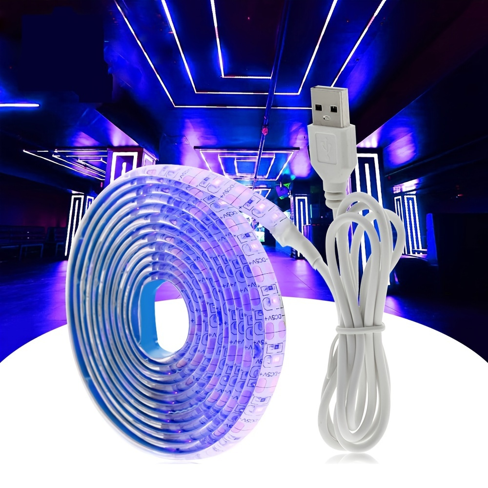 1pc Self-Adhesive LED Lights - Christmas Decoration with USB5V Power Supply for a Magical Atmosphere!