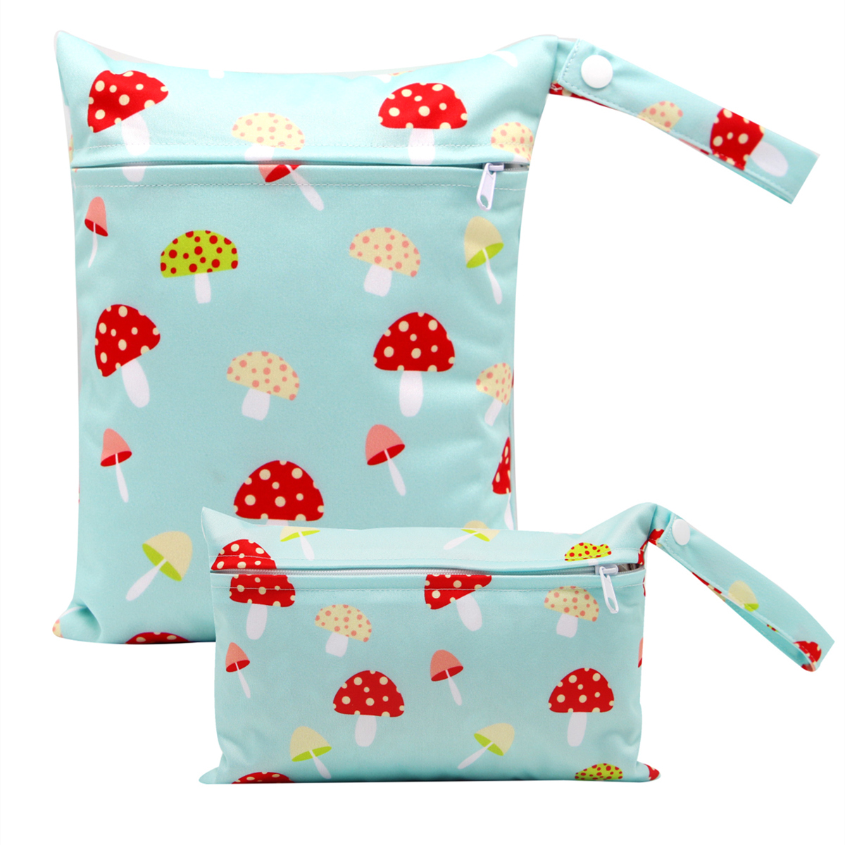 Deer Bear Print Waterproof Reusable Wet Bag, Wet Dry Bag For Baby Cloth  Diapers&breast Pump Parts, With One Zippered Pocket & Handle, Diaper Bag -  Temu