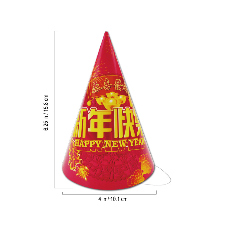 37Pcs/Set Wonderful Party Chinese New Year Disposable Party Tableware Set,  Year Couplets Plates Banner Tablecover Blowout Hat Birthday Party Supplies