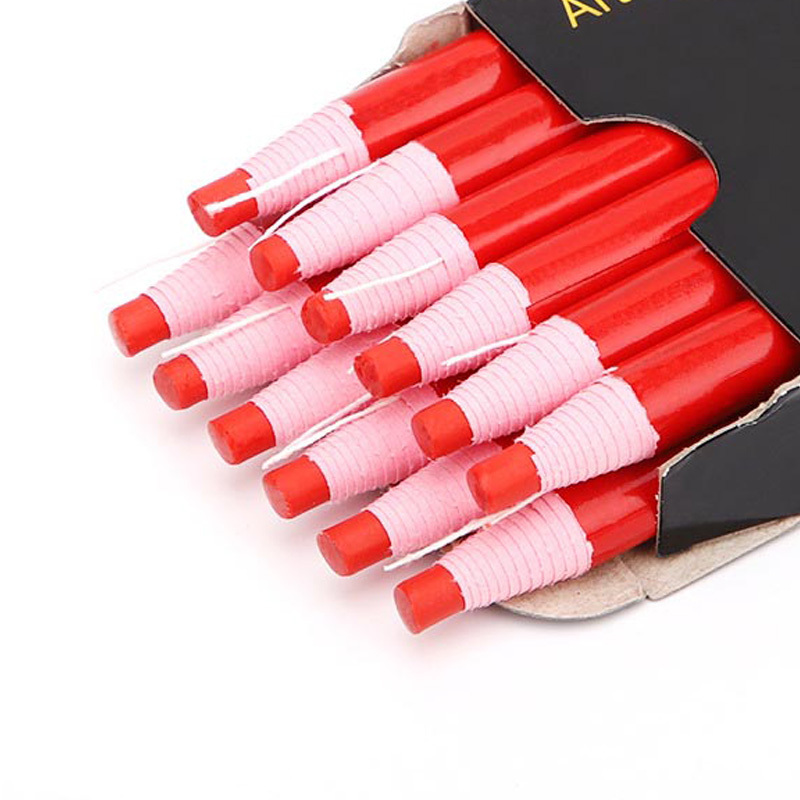 12pcs Tailors Chalk Pencils Water Soluble Sewing Mark Pencils Free Cutting  Marking Fabric Craft Marking Sewing Tool