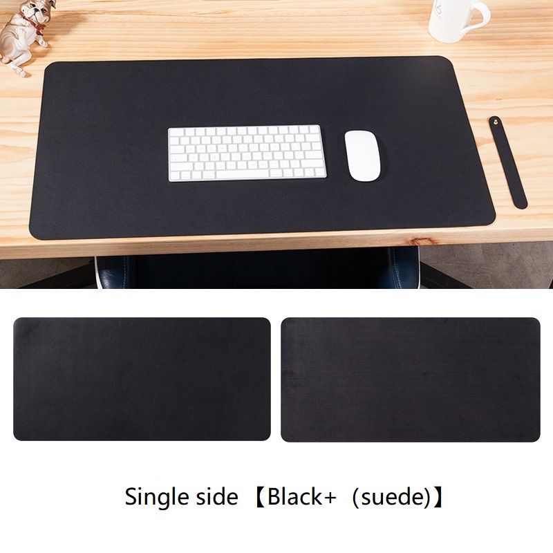 Suede desk online mat