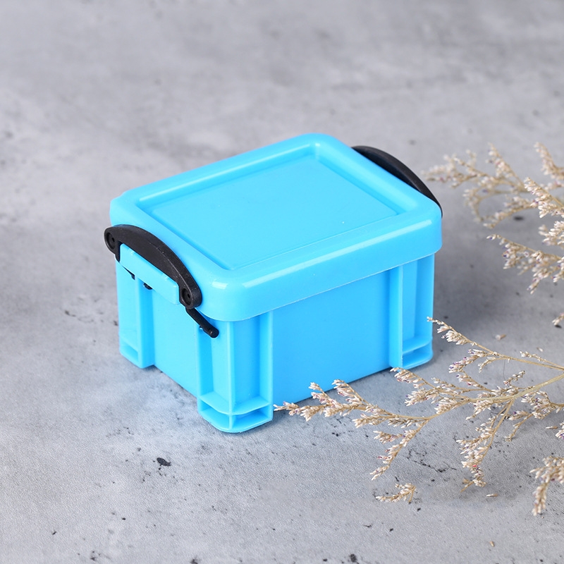 Creative Colorful Rectangular Mini Plastic Storage Box - Temu