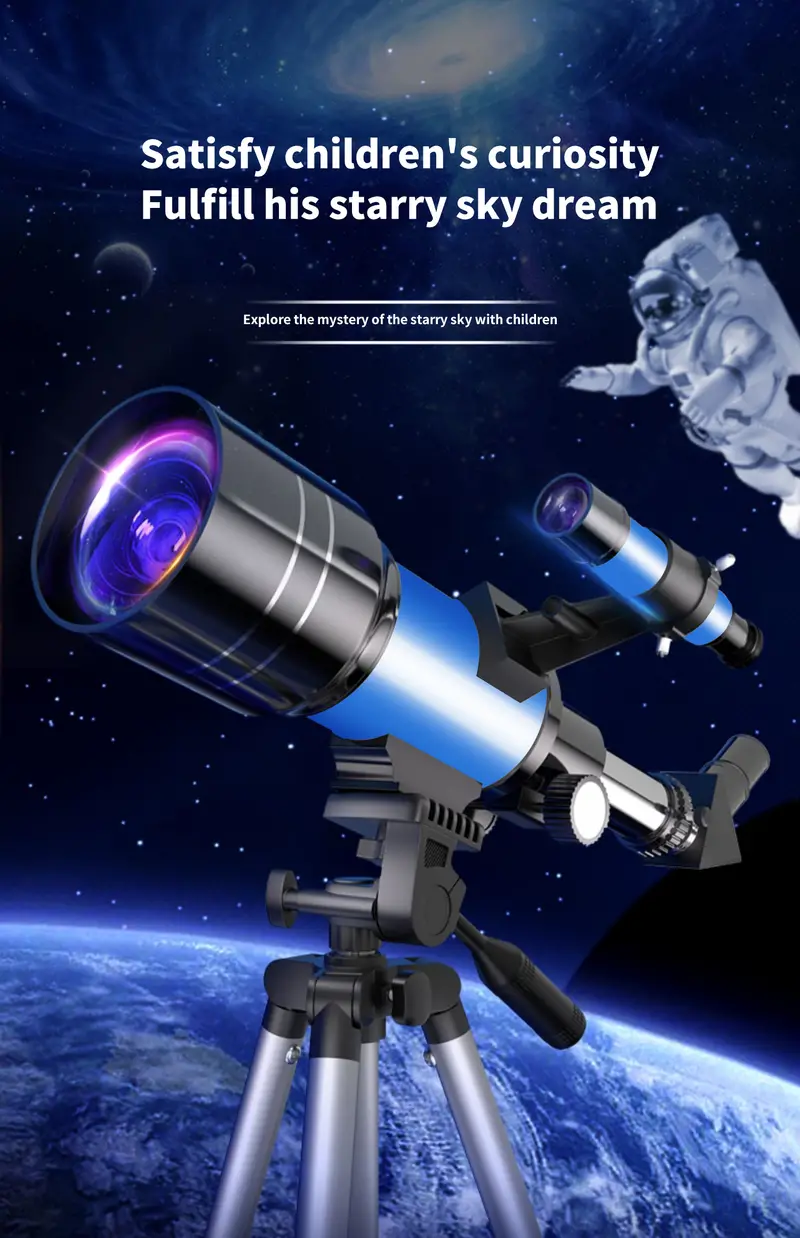 astronomical telescope introductory models professional stargazing and moongazing hd high magnification childrens science education educational gifts to see the celestial bodies to see the ground scenery suitable gifts for children details 0