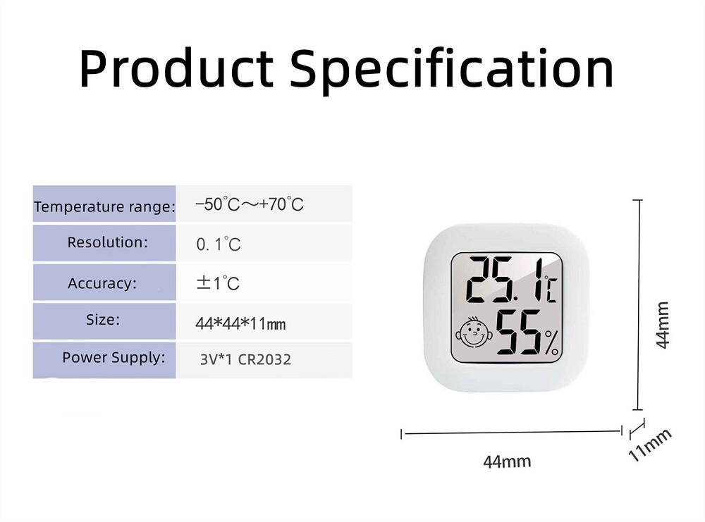 Kaufe Innenthermometer Mini Digital LCD Temperatursensor