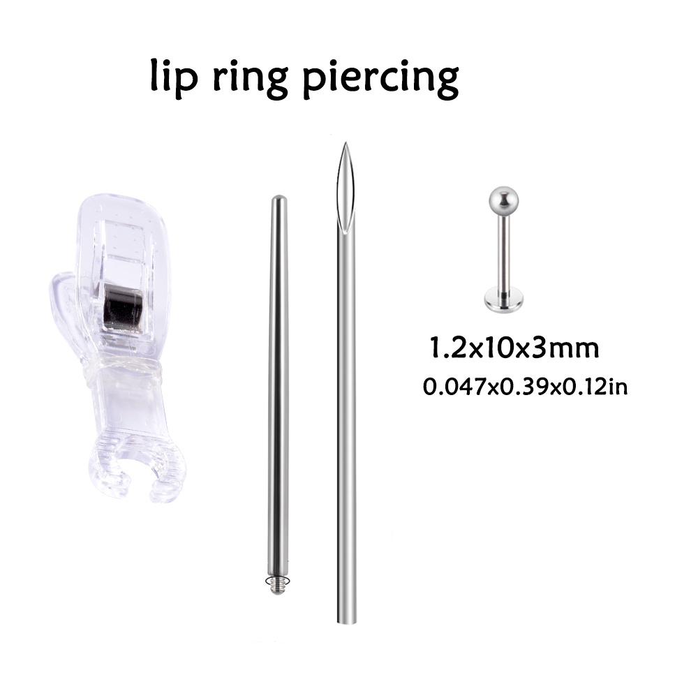 Belly Button Nail Tool Internal Thread Lip Nail Tongue Nail Piercing
