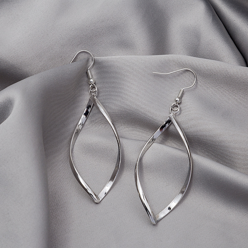 Infinity Swirl Dangle Drop Twist Earrings 925 Sterling - Temu