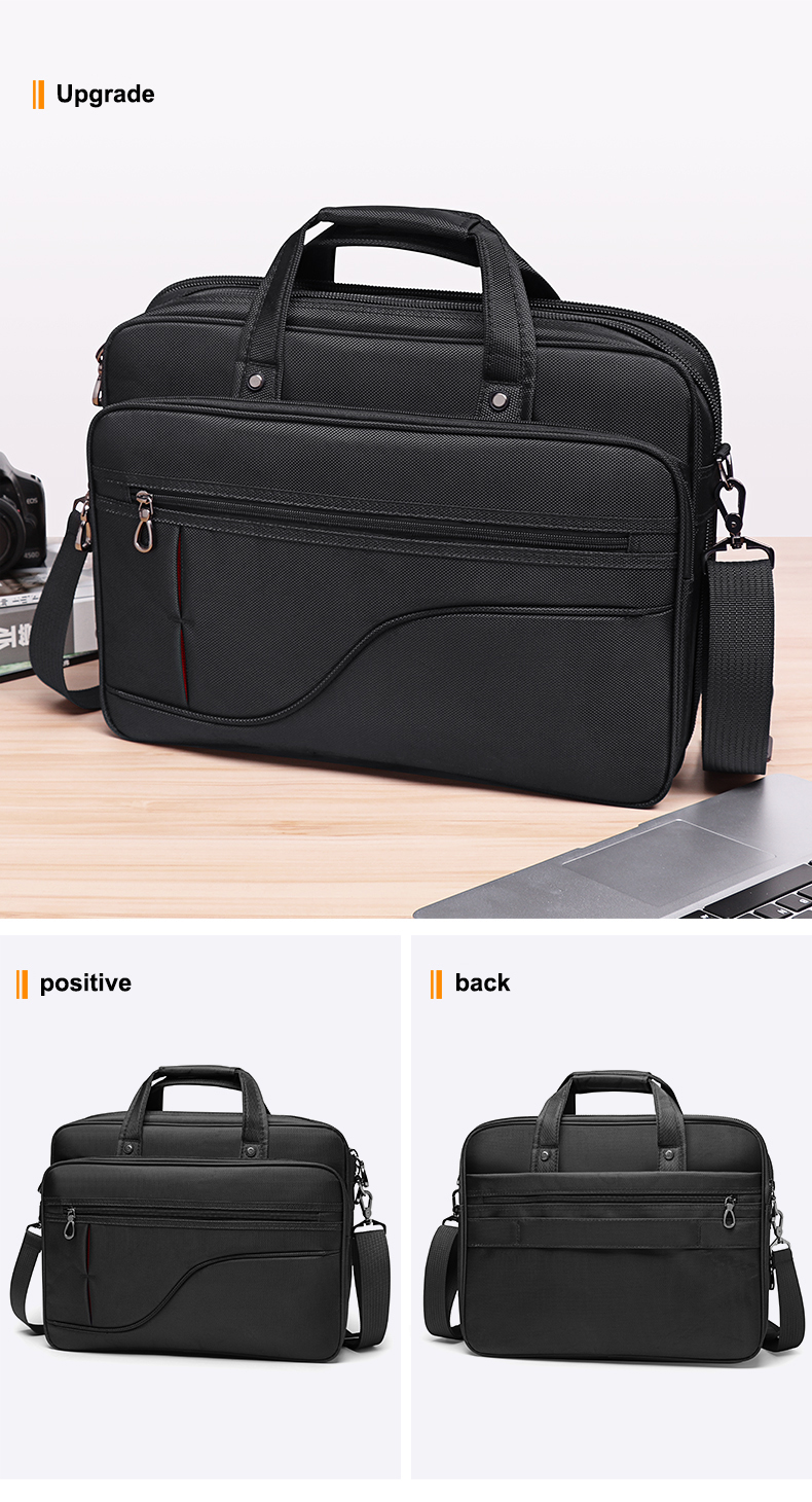 Laptop Bag Expandable Briefcase Computer Bag Men Women Temu