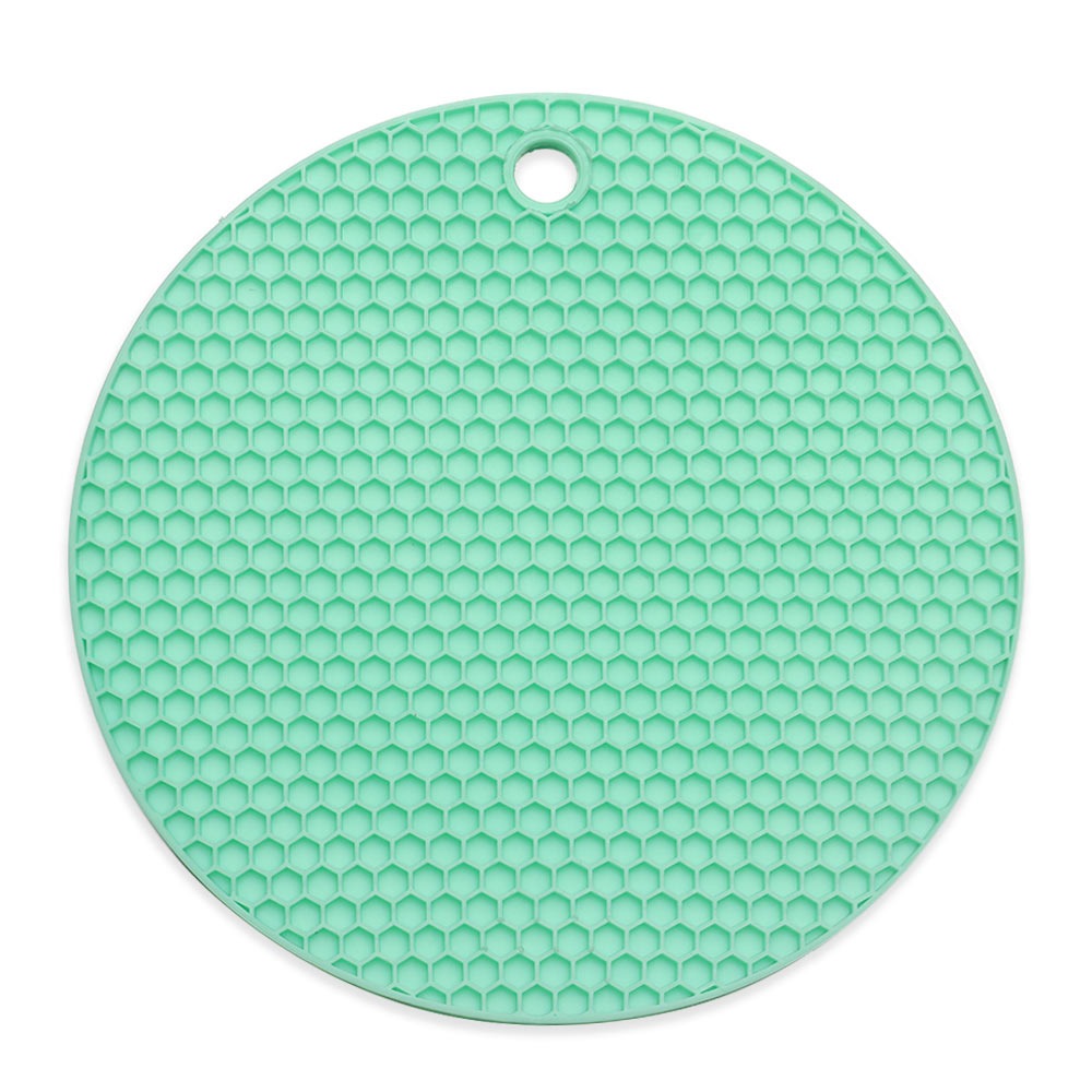 Rubber Kitchen Round Shaped Nonslip Heat Resistant Pot Mat Pad