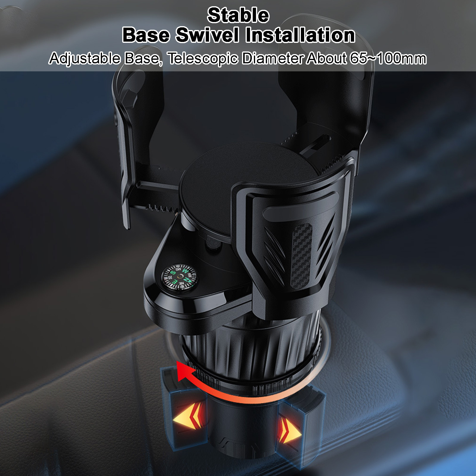 1 Divided 4 Car Cup Holder Extender Degree Temu