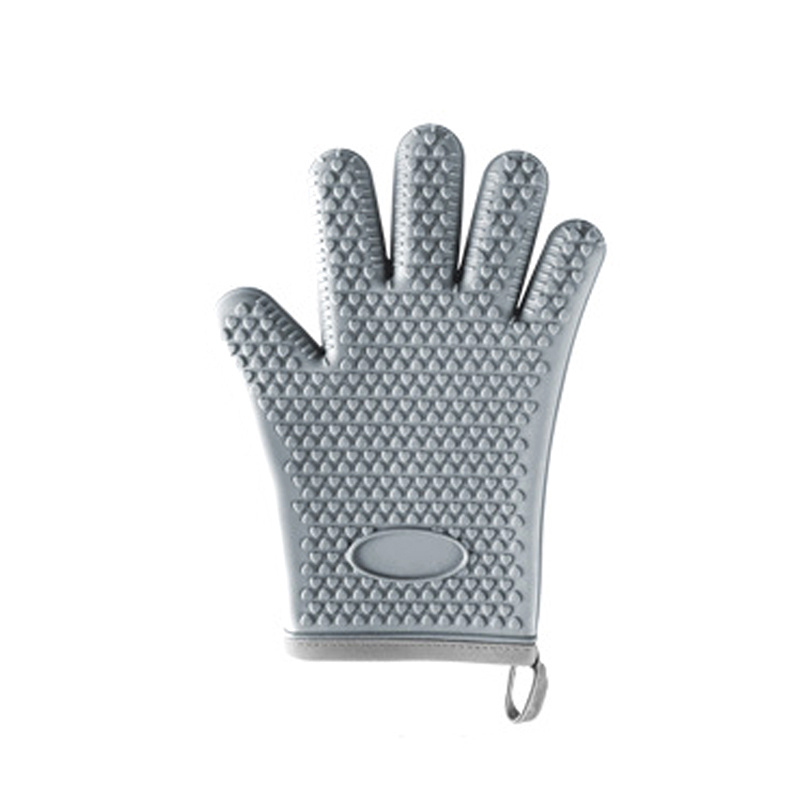 Kitchen Coated Silver Thickened High Temperature Resistant Heat Insulation  Gloves Anti-scald Baking Oven Gloves - Temu