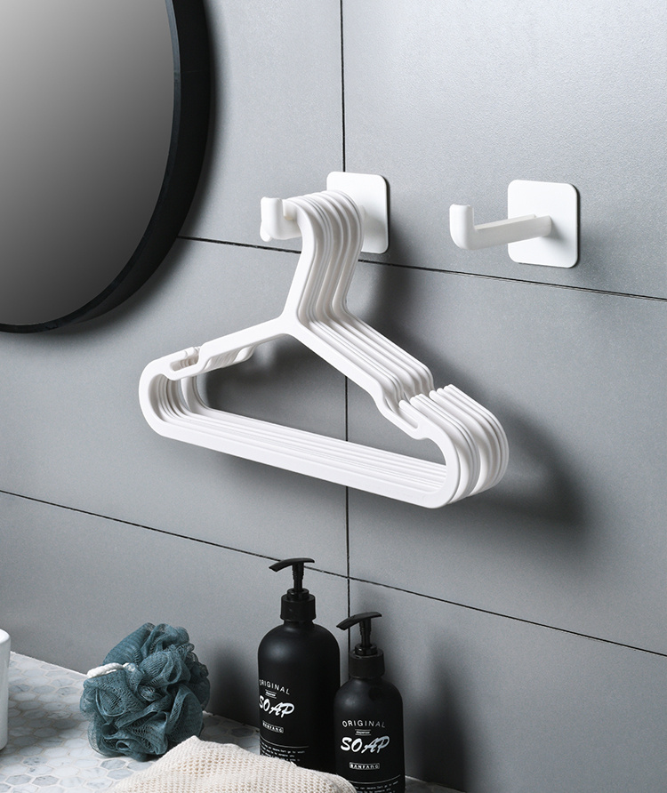 12Pcs Adhesive Hooks for Hanging Heavy Duty Wall Hooks Self Adhesive Towel  Coat Hooks