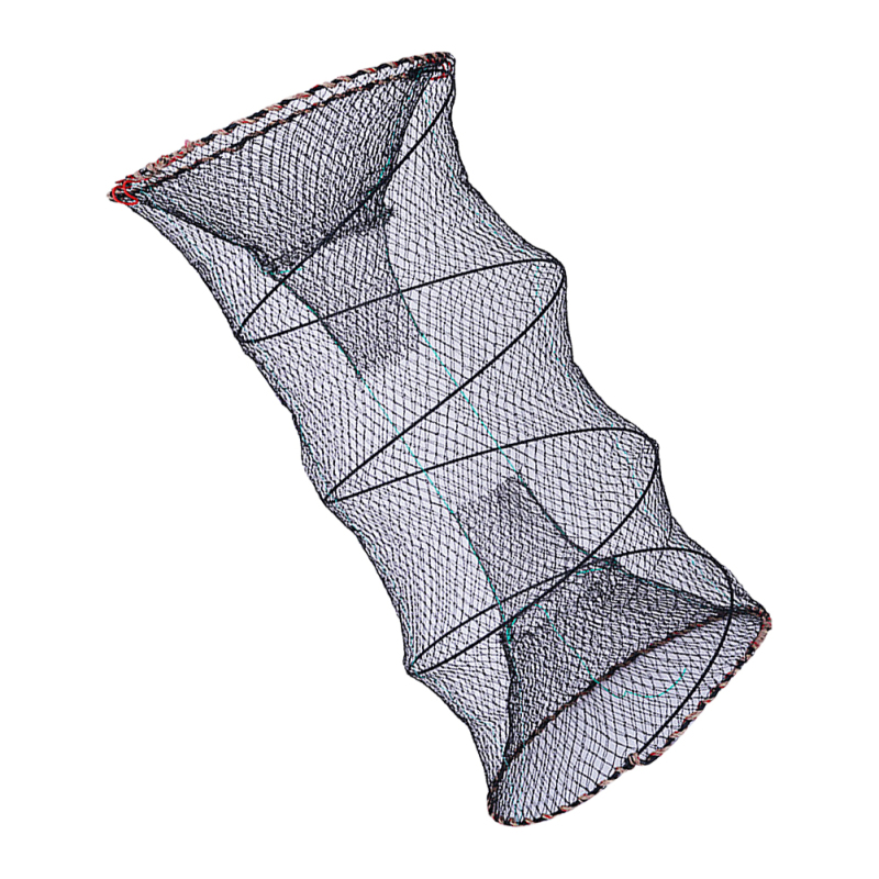 Durable Folding Crab Cage Reusable Spring Fishing Trap Net - Temu Canada