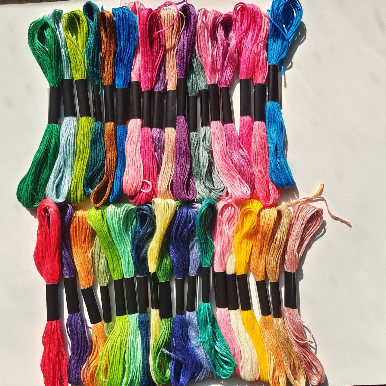 Friendship Cords -- wrap (or knot) embroidery floss, string, yarn, etc.  around charger and powe…