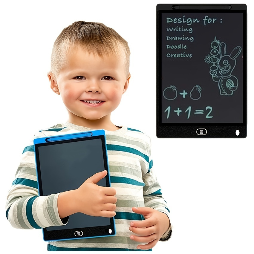 Magic Flat Drawing Tablet Learning And Creativity Lcd - Temu