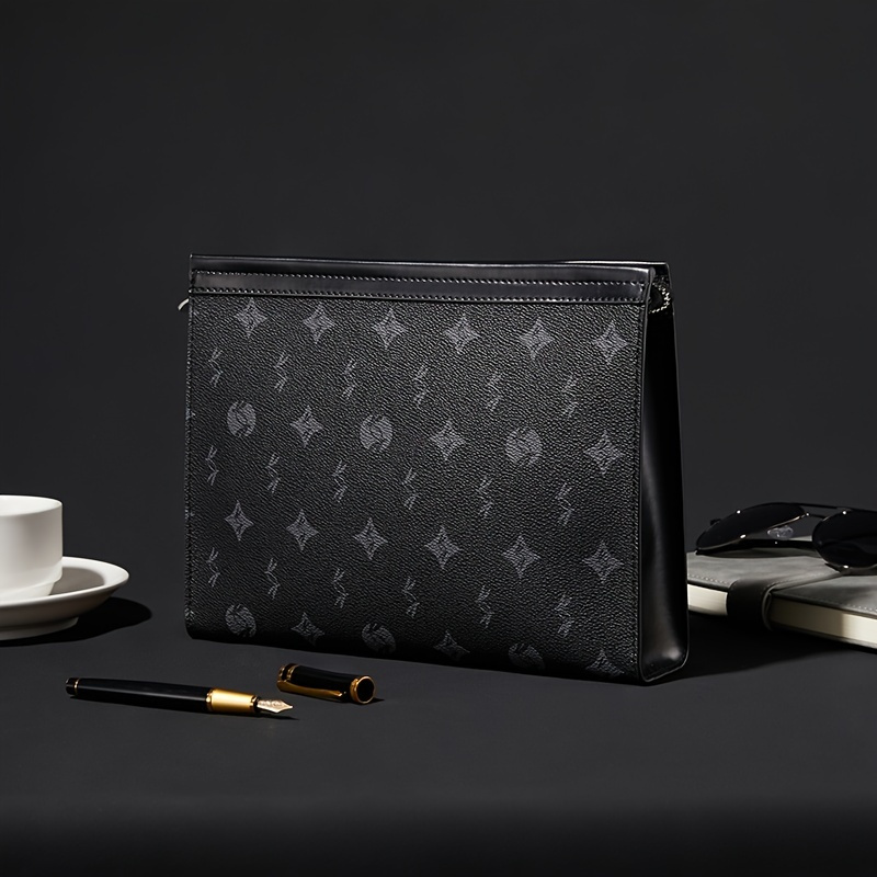 2023 New Men's Bag Business Clutch Handbag Men's Classic Clutch Bag Clothing, Shoes & Jewelry