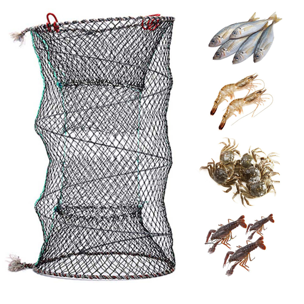 INOOMP Barbed Wire Fishing Gear Fishing Kayak Accessories Crab Nets for  Crabbing Fishing Decor Fishing Net Large Net Child 304 Stainless Steel  Outdoor