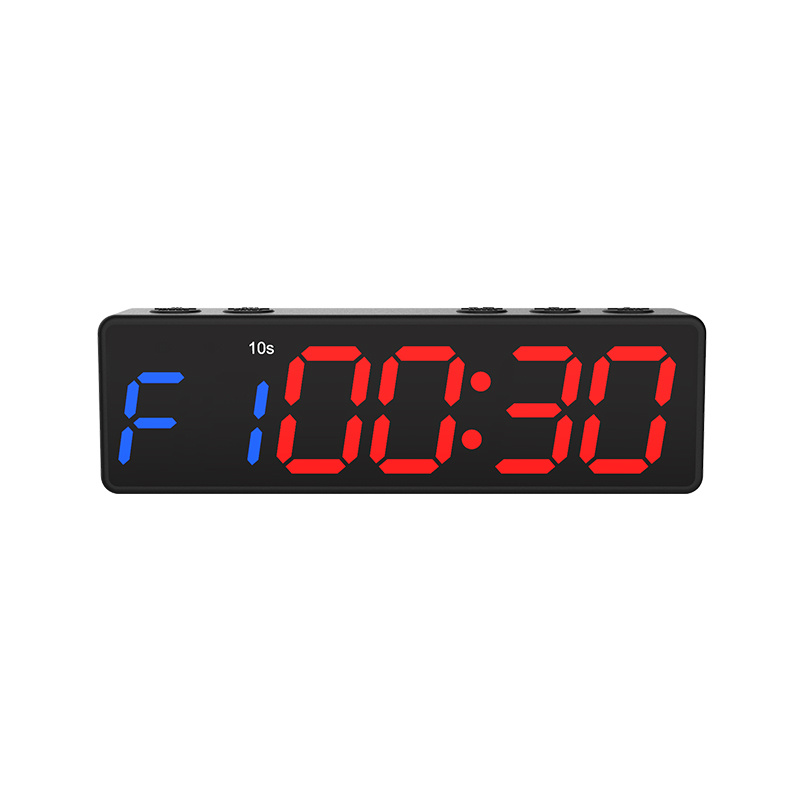 GAN XIN GANXIN LED Countdown Clock/Up Digital Timer, 12/24-HourTime Clock,  Stopwatch LED Wall Clock with Remote Control, Use Indoor Led