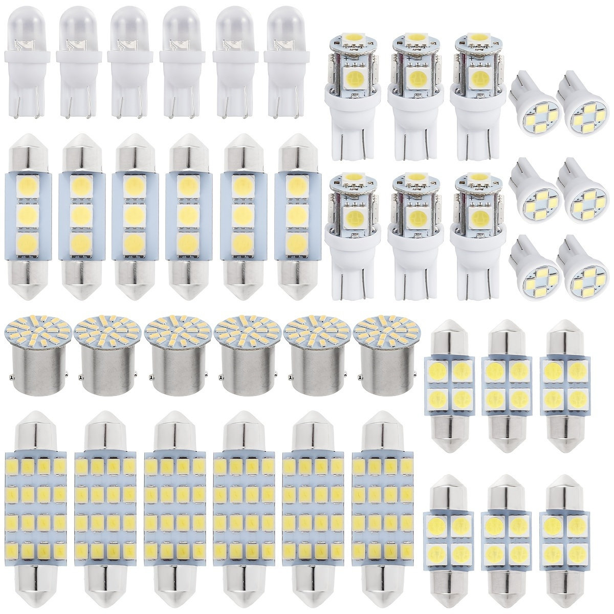 Pack de 2 Ampoules HB4 à Leds 6000K - Blanc Xenon