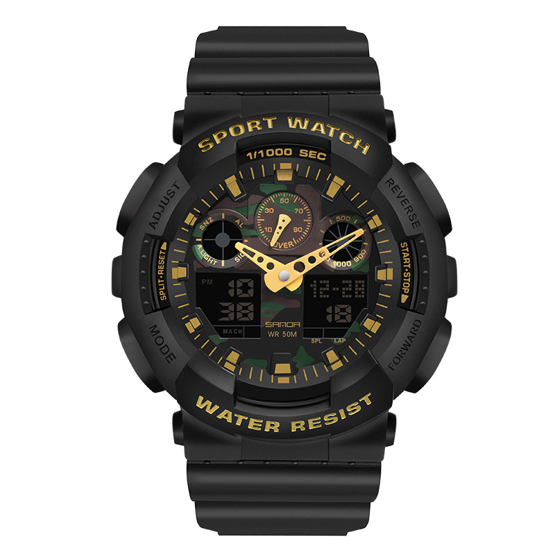 1 Reloj Militar Tipo G Hombre, Relojes Envío Directo Descarga Digital  Hombre, Resistente Agua, 50 M, Reloj Pulsera Electrónico Esfera , Reloj  Deportivo Analógico, Reloj Cuarzo Doble Pantalla Hombre 2023 - Joyería  Accesorios - Temu