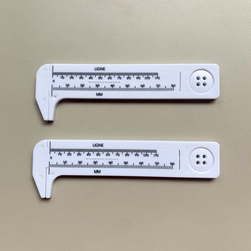 Patchwork Ruler Sewing Seam Gauge Measuring Thickness Tool