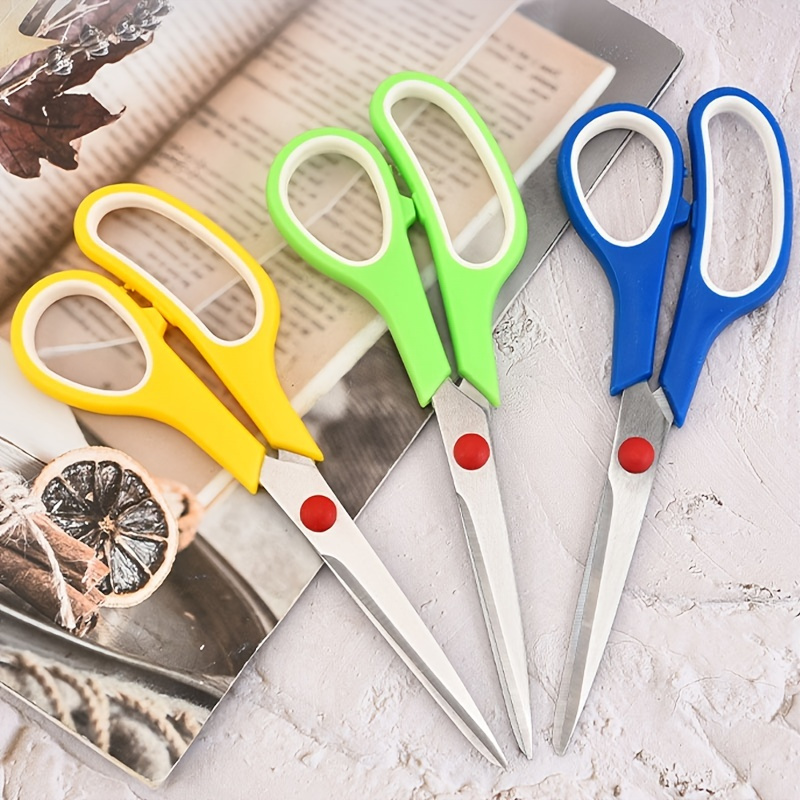 313176 Industrial Multipurpose Scissors for Office 3Pcs Kit Small Medium  and Large Desk Scissors Stainless Steel Material for Adult Ideal for All  Types of Craft, Teachers, and Office Works –  –