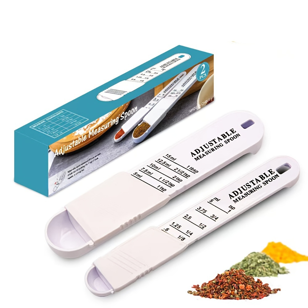 Adjustable measuring spoon - 1 Tsp to 2 Tbsp