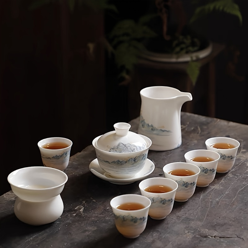 1pc Travel Gaiwan Tea Set