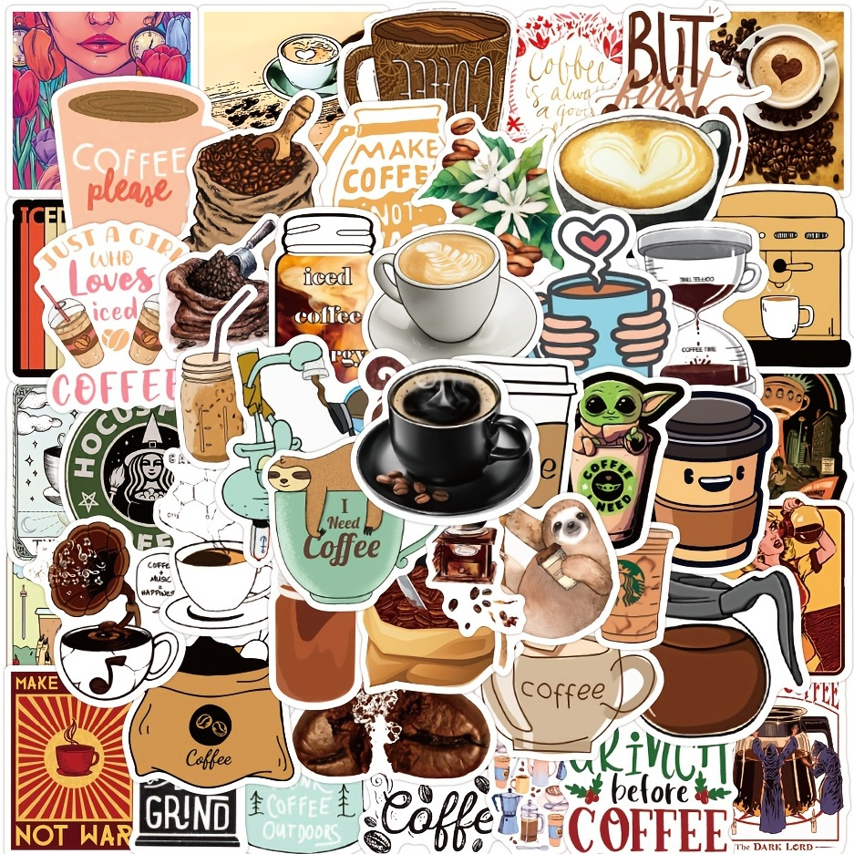 50pcs, Winter Stickers Laptop Handbook Mobile Phone Case Cup Decoration  Waterproof Diy Stickers Christmas Gifts Christmas Party Favors