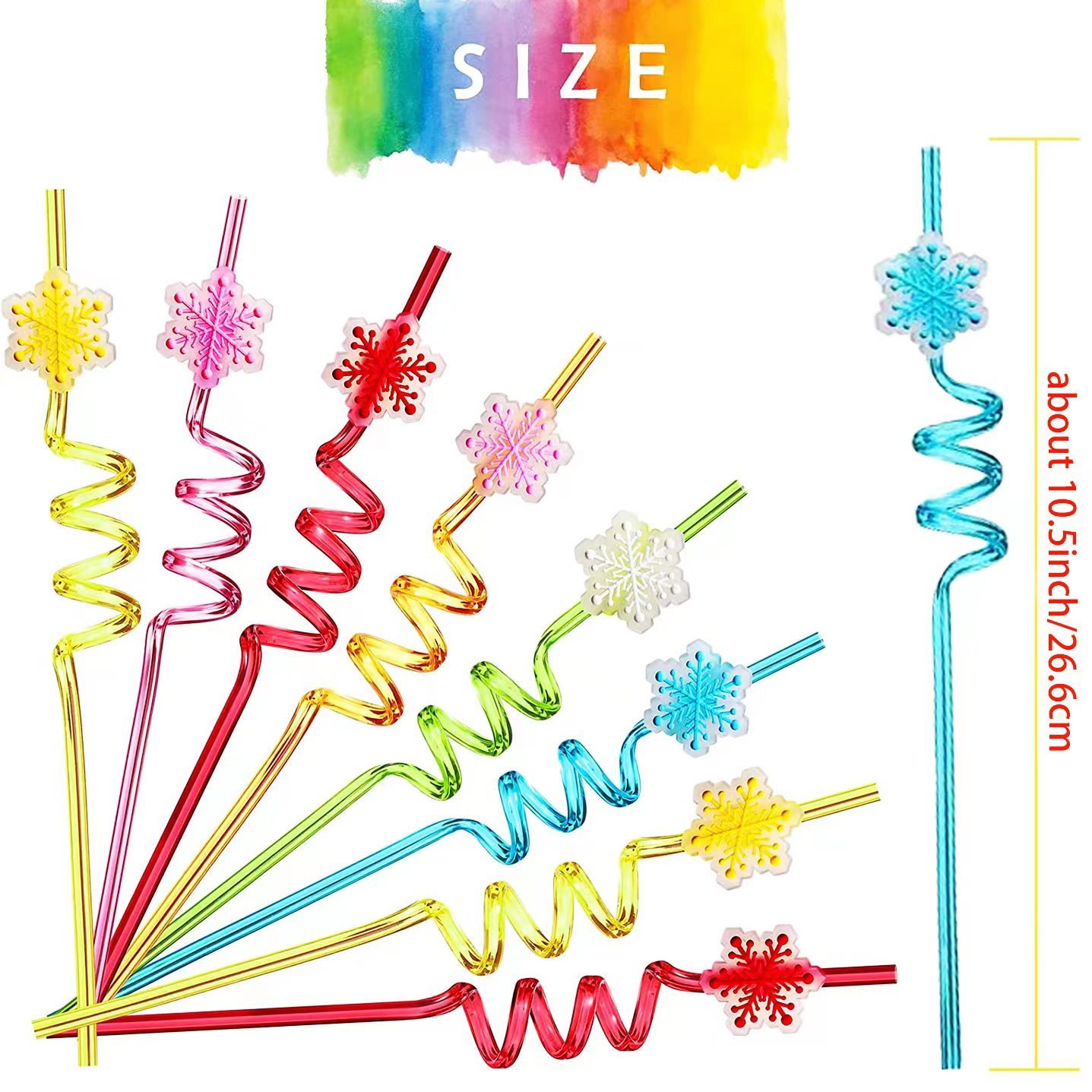 24 Reusable Christmas Straws Christmas Party Favors Christmas Party  Decoration Birthday Party Decoration Supplies for Treat Bags Goodie Gifts