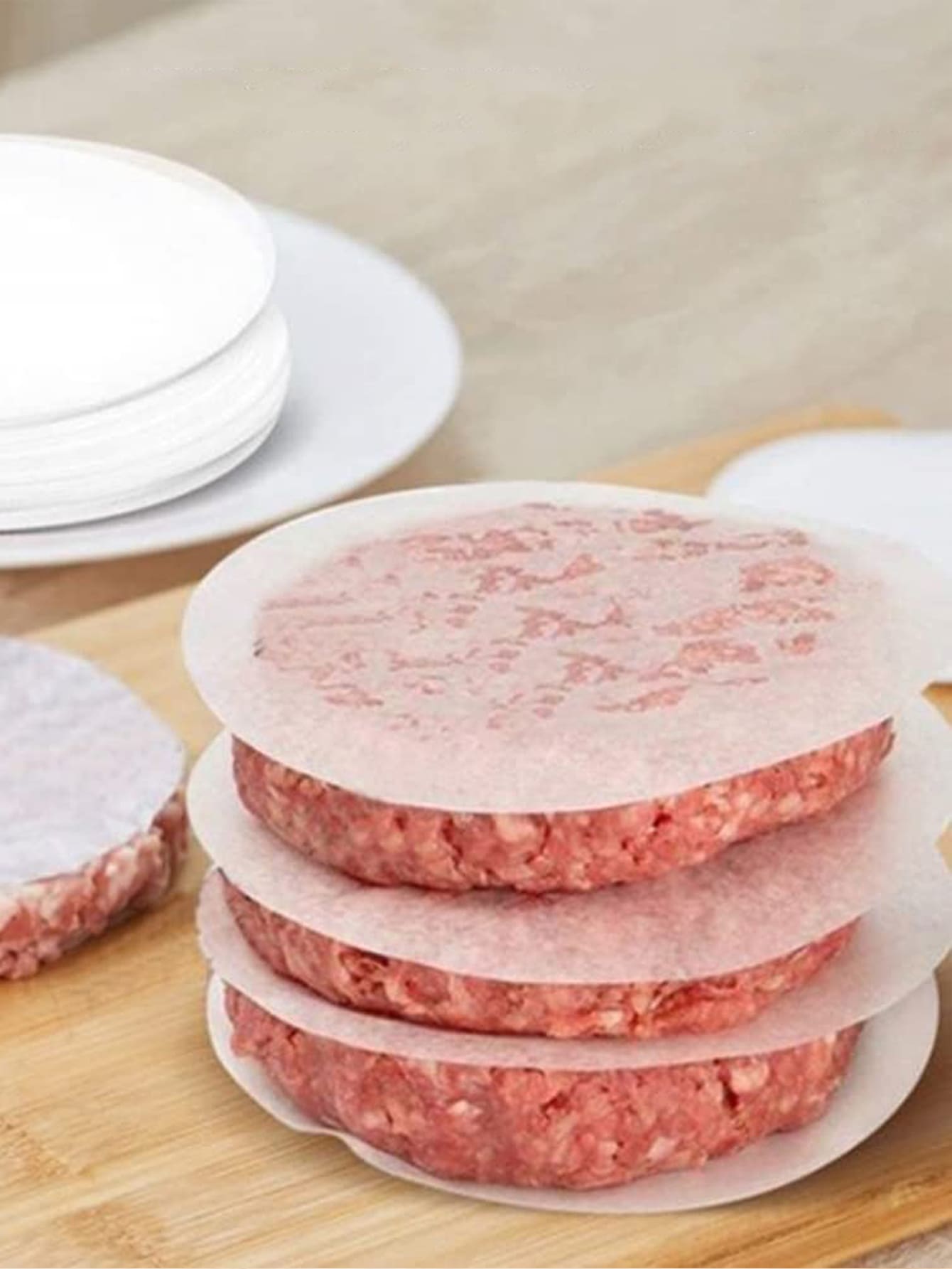 Non stick Parchment Paper Oven Meat Burgers Temu