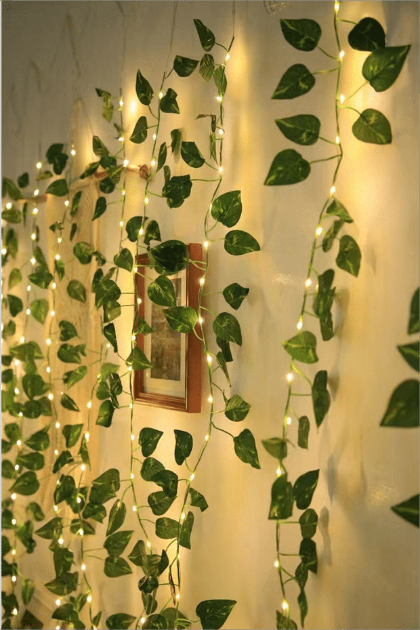 20 Led Green Leaf Lamp String Yard Light Perfect New Year Temu