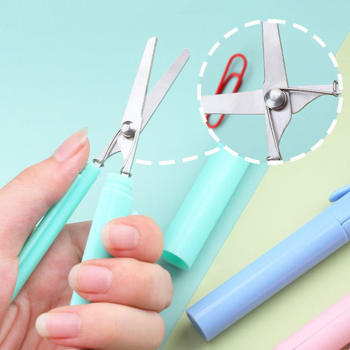 Folding Mini Scissors Craft, Foldable Mini Scissors Diy