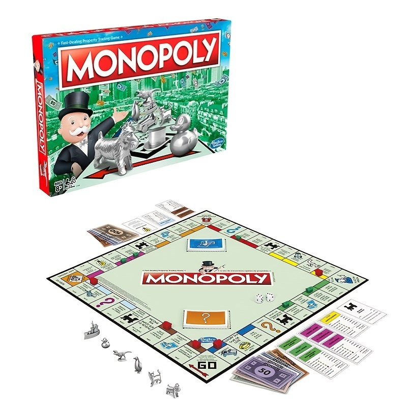 1pc Monopoly Classic Game 19 7 X19 7 Holiday Game Accessory Party ...